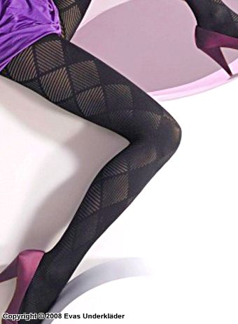 Tights with squares